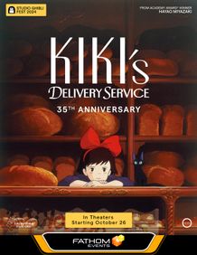 Kiki's Delivery Service 35th Anniversary (dubbed)