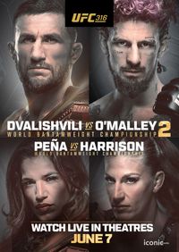 UFC 316: Dvalishvili vs. O'Malley 2